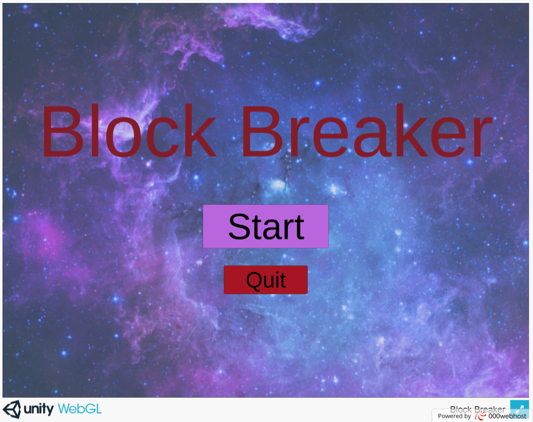 Play 'Block Breaker'!