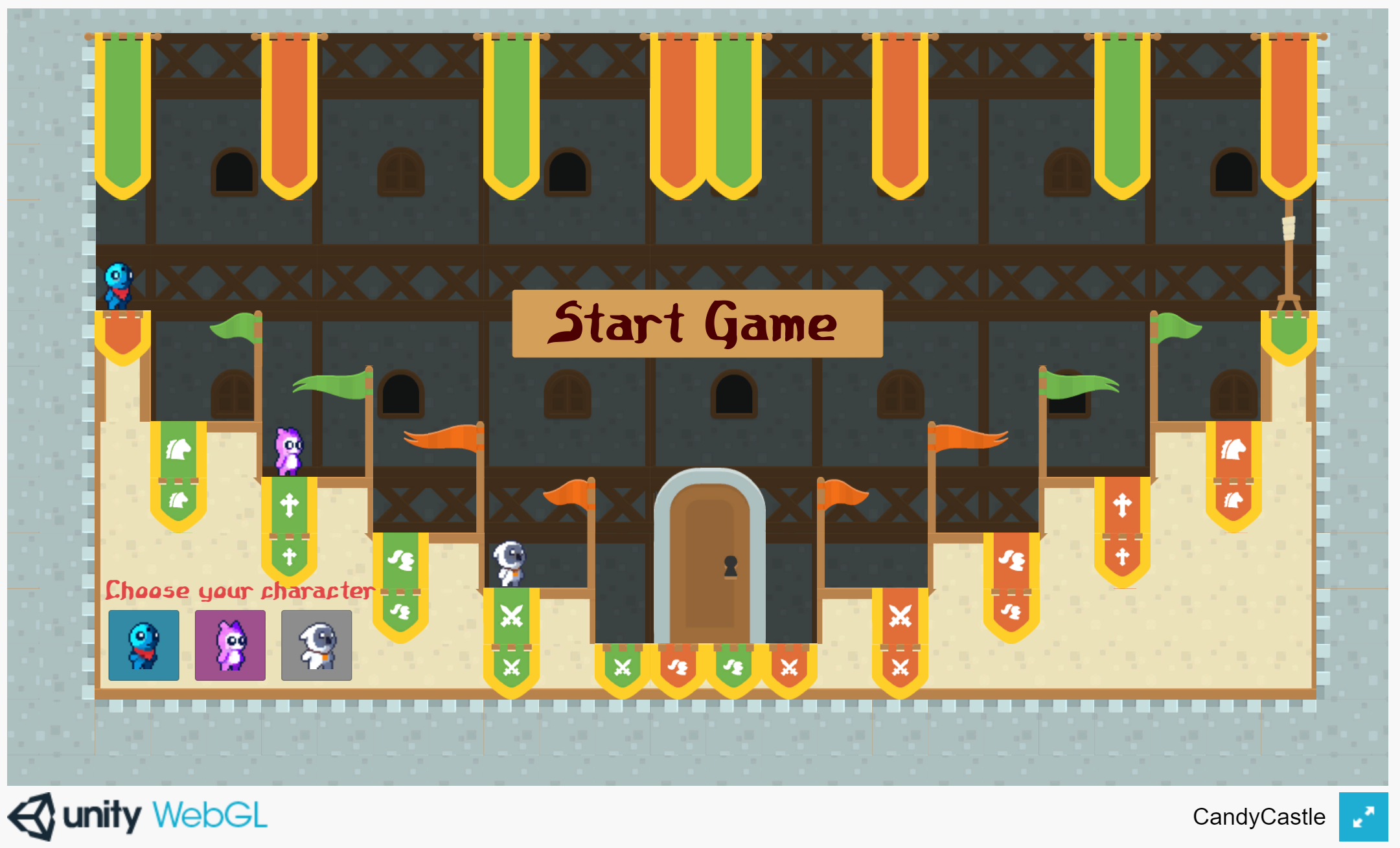 Play 'Candy Castle'!