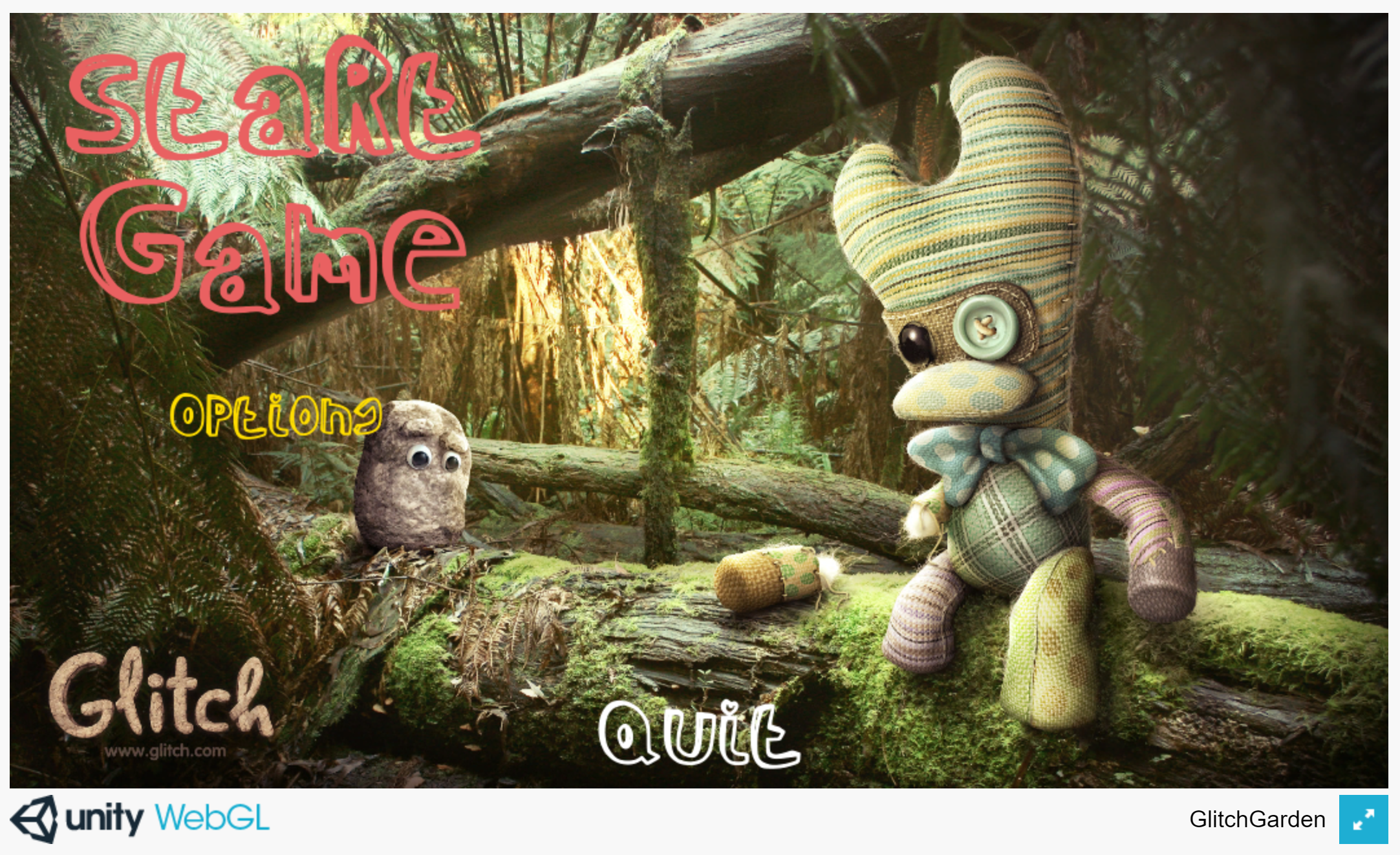 Play 'Glitch Garden'!